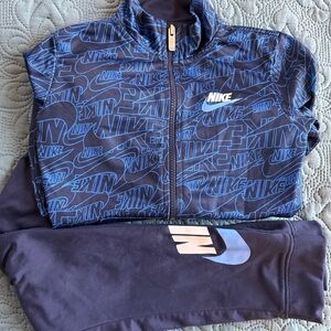 Boy’s Nike Navy Blue Graphic Track Suit